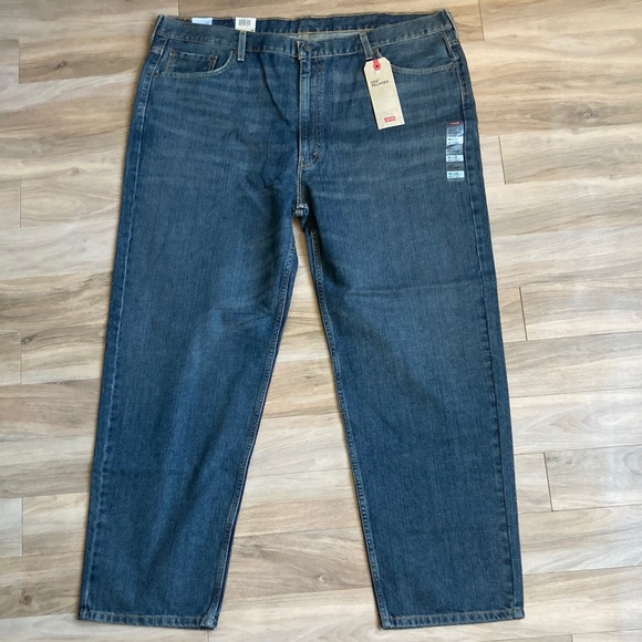 Levi’s 550 relaxed jean loose through thigh tapered leg cotton 46 X 32 - Picture 10 of 17